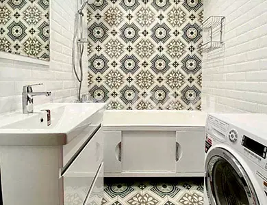 Ремонт ванной комнаты по ул. Академика Вавилова в Алматы